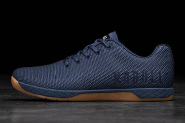 Nobull Superfabric Men's Trainers Navy | Australia (ZP8546)